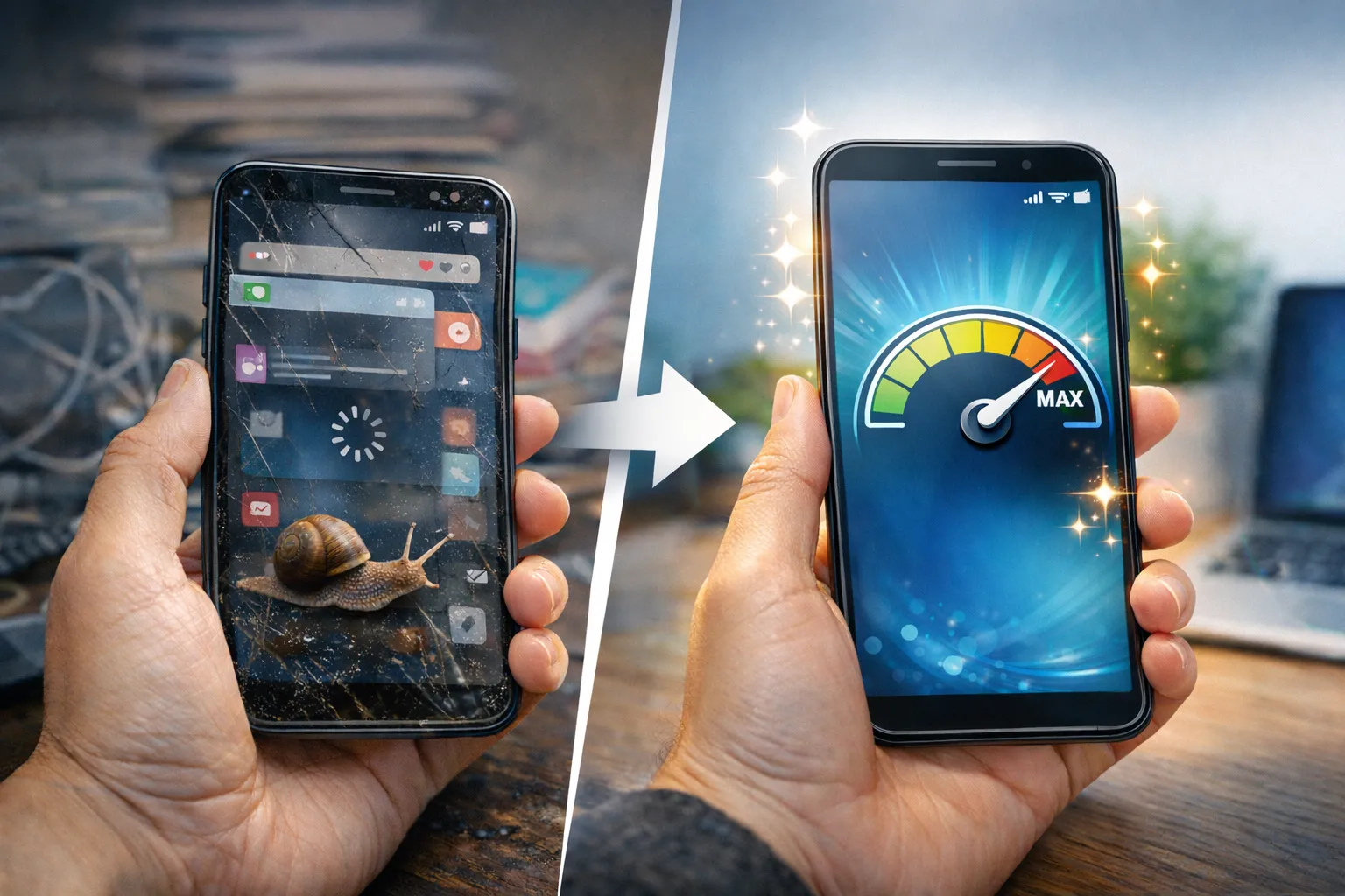 스마트폰 속도 개선 (저장공간, 발열관리, 최적화)