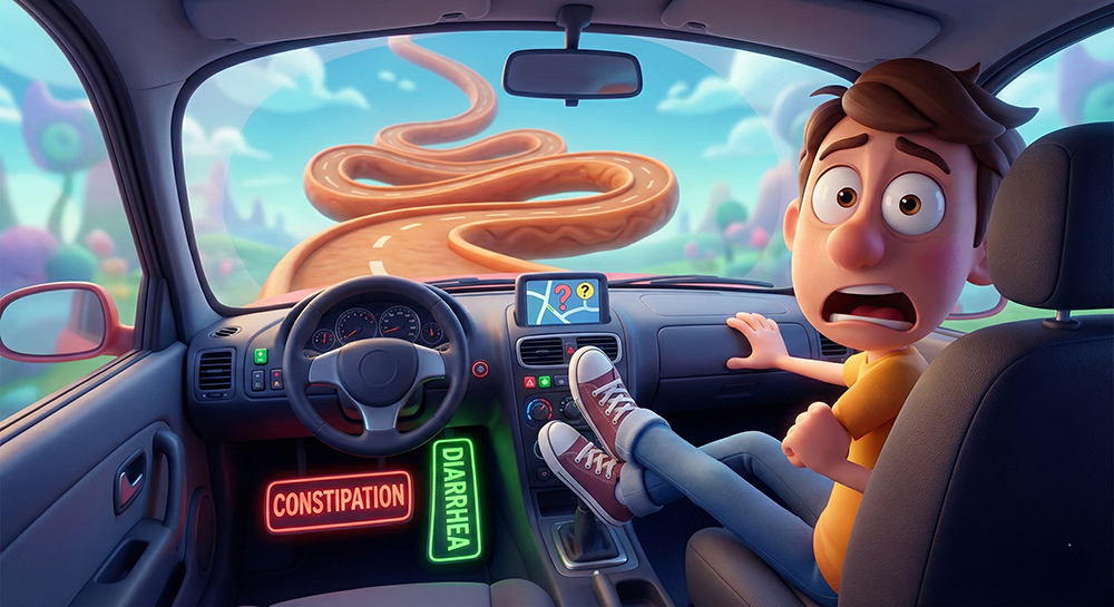 장건강, 장상태, 장독소, 설사, 변태