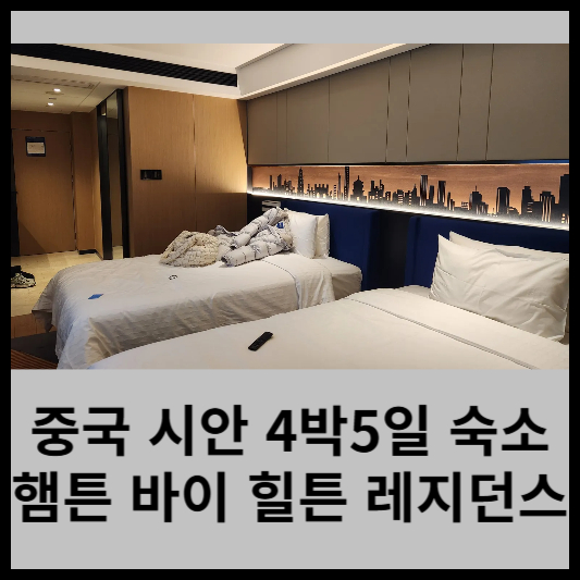 시안 4박5일 여행