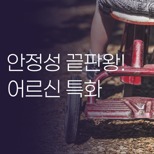 안정성 최우선! 초보와 어르신을 위한..