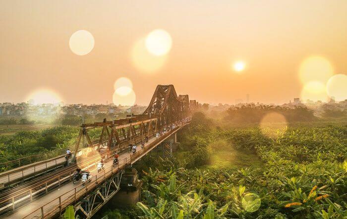 베트남-하노이-다리