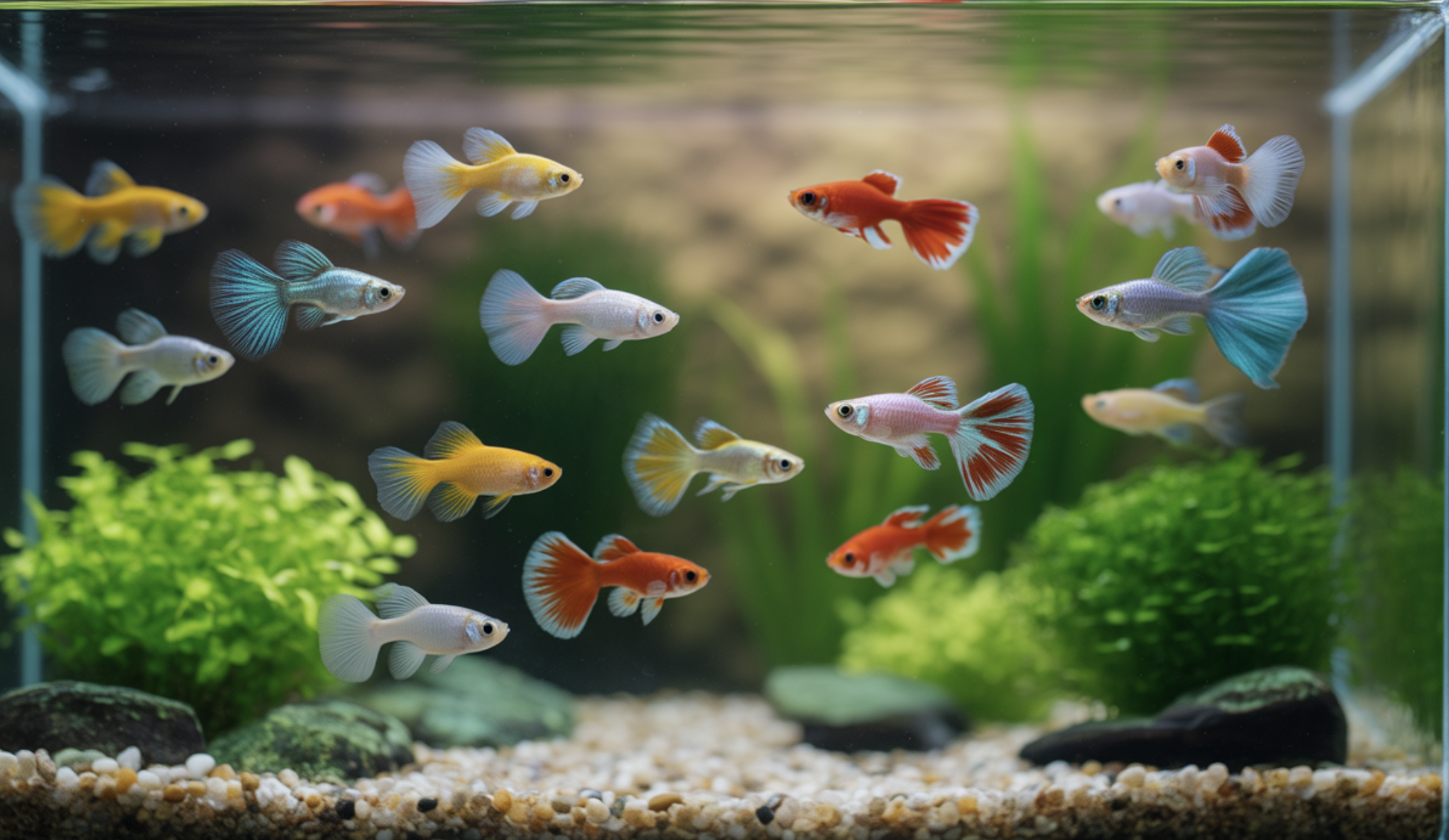 고정구피 키우기 A to Z (어항&amp;#44; 먹이&amp;#44; 수질 관리)