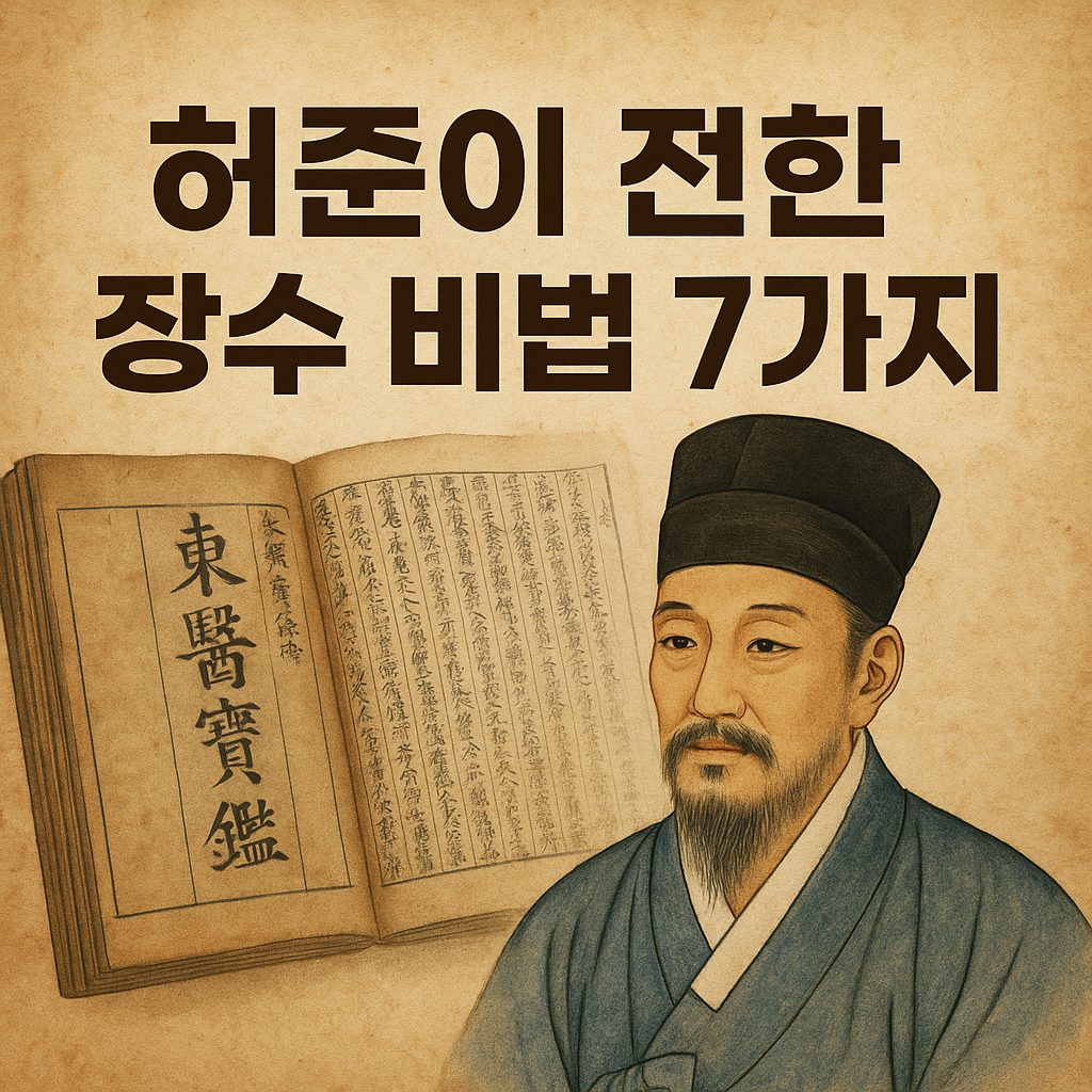 동의보감 허준이 남긴 건강 장수 비법 7가지 썸네일
