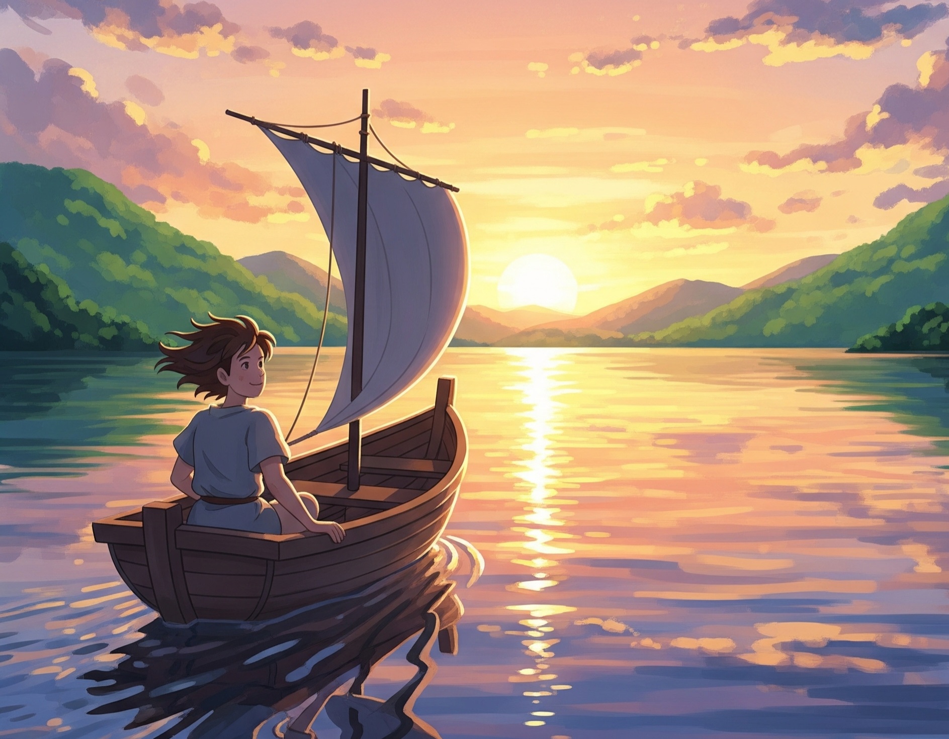 배타고 노는 꿈