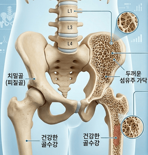 골다공증 수치보는법