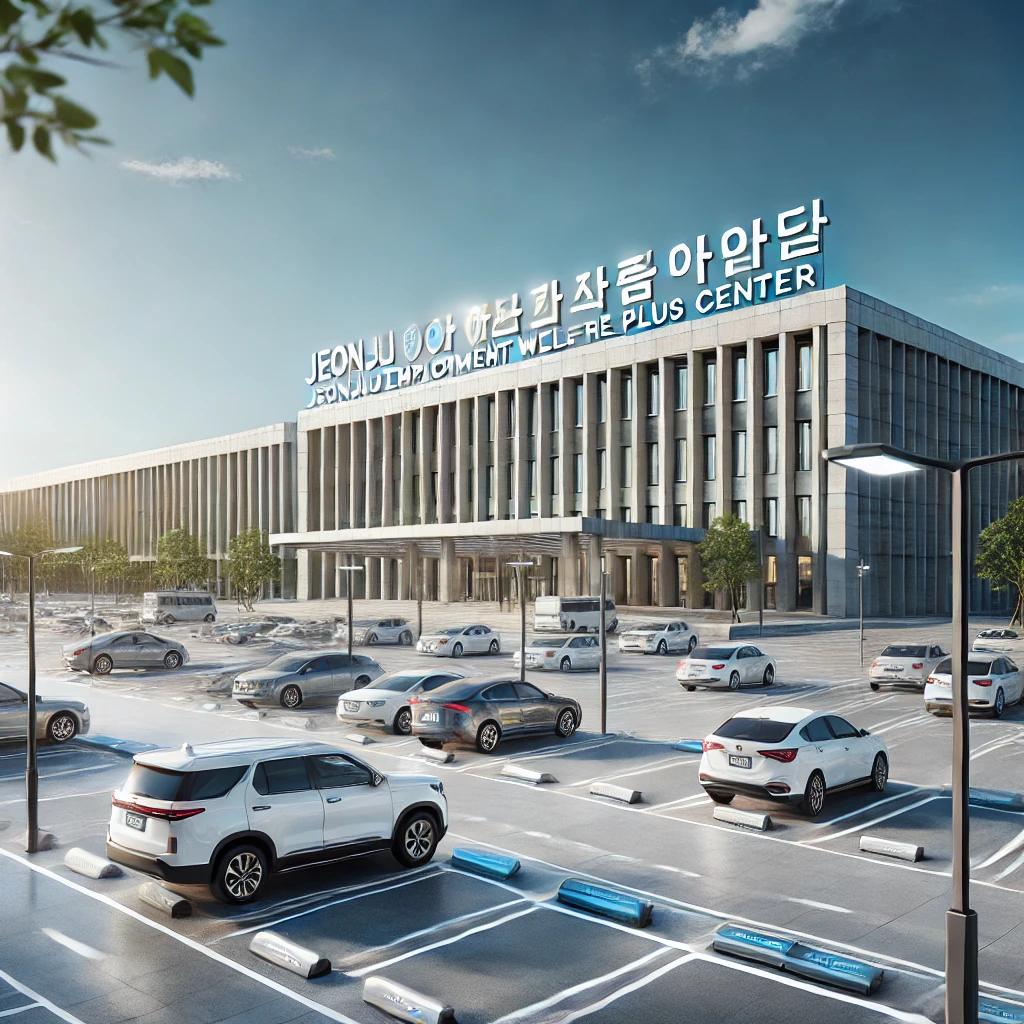 전주고용복지플러스센터 주차장