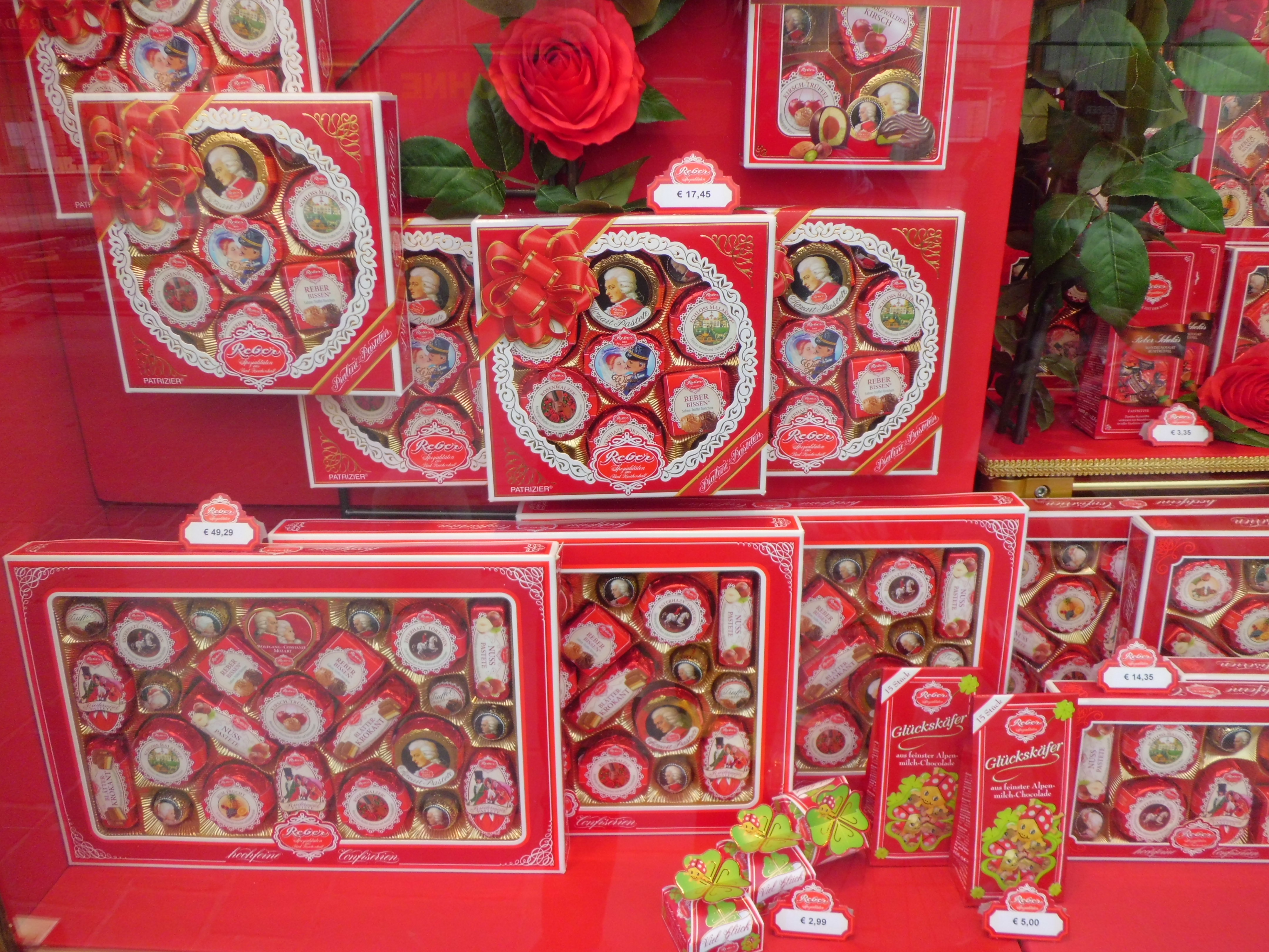 오스트리아 잘츠부르크 모차르트 초콜릿