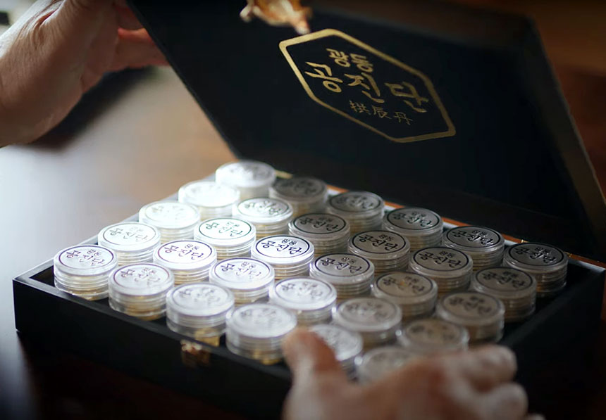 광동 공진단 언박싱