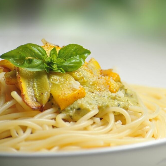 비오는 날 크림파스타