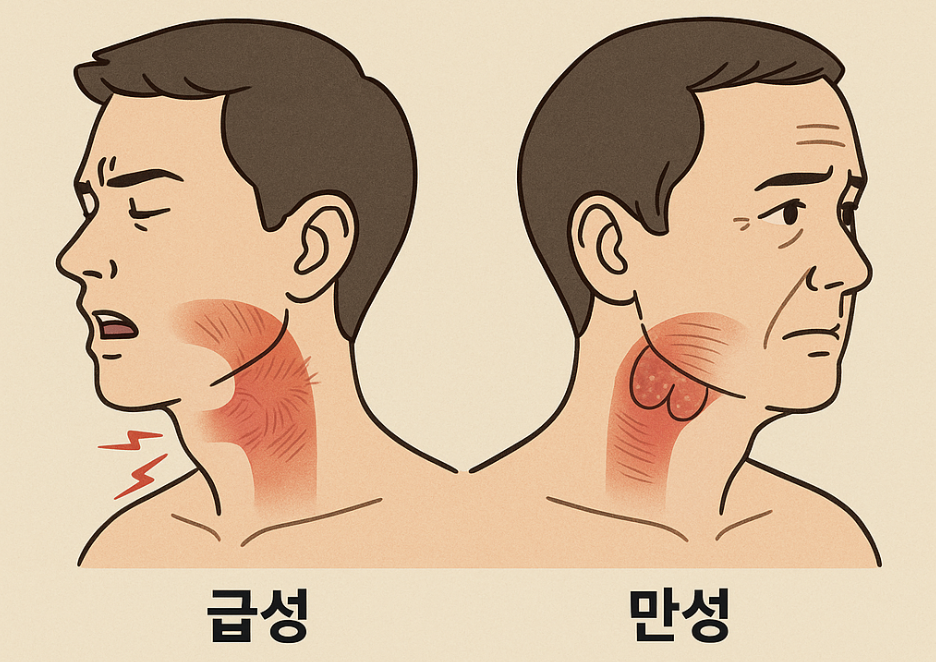 인두염의 두 얼굴, 급성과 만성