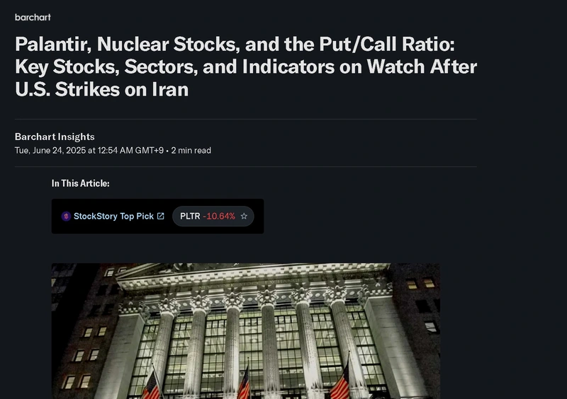 Palantir Article