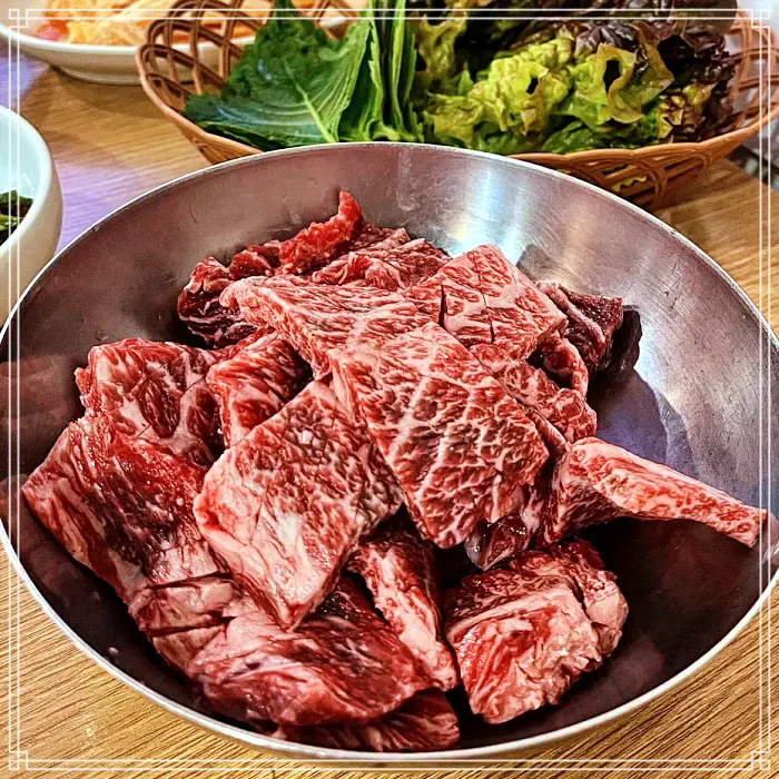 안동 갈비골목 맛집 한우 안동 갈비 숯불 구이&#44; 갈비찜