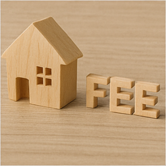 부동산 수수료 텍스트&amp;#44; 거래 비용 표현&amp;#44; 클로징 명세서와 계산기