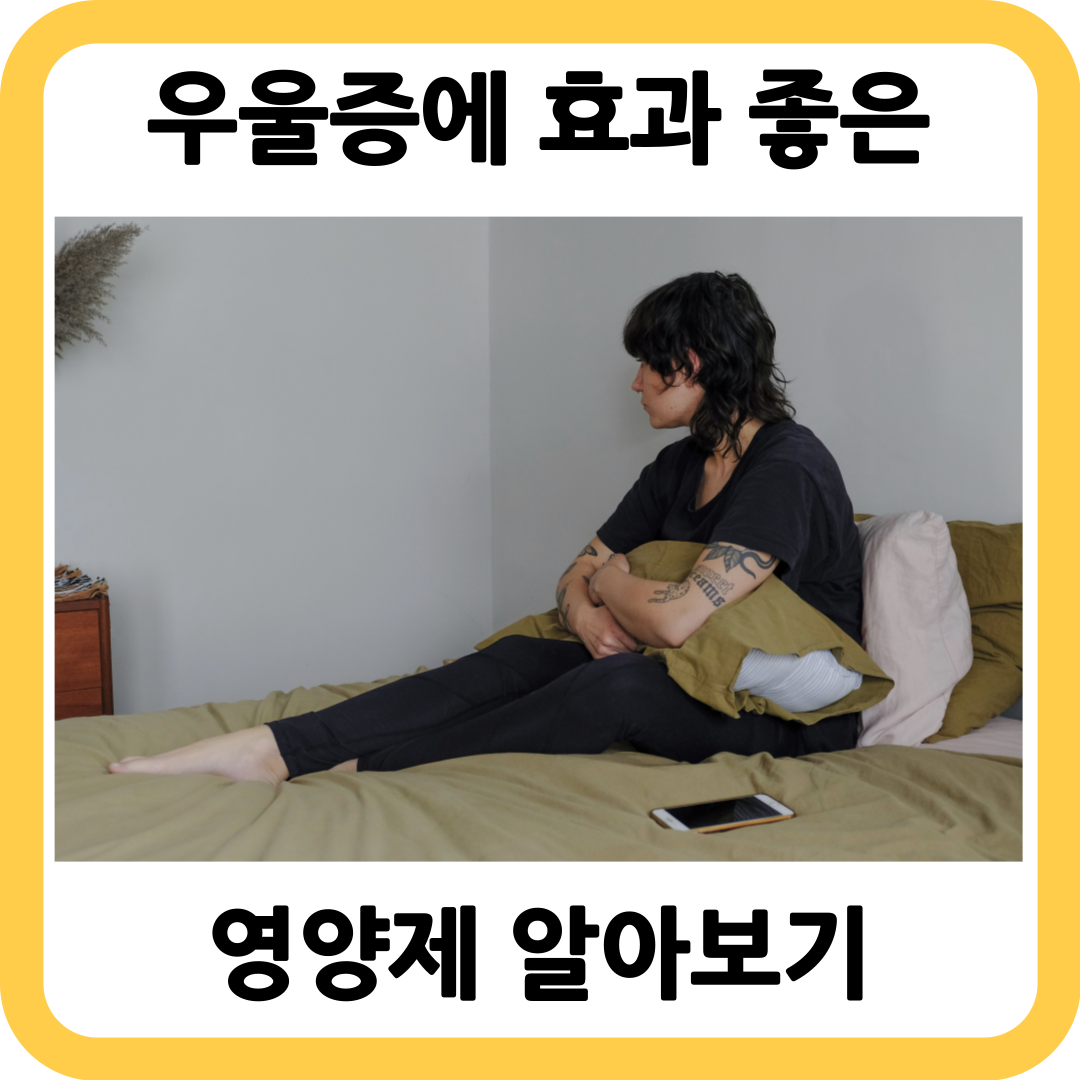 우울증에 효과 좋은 영양제