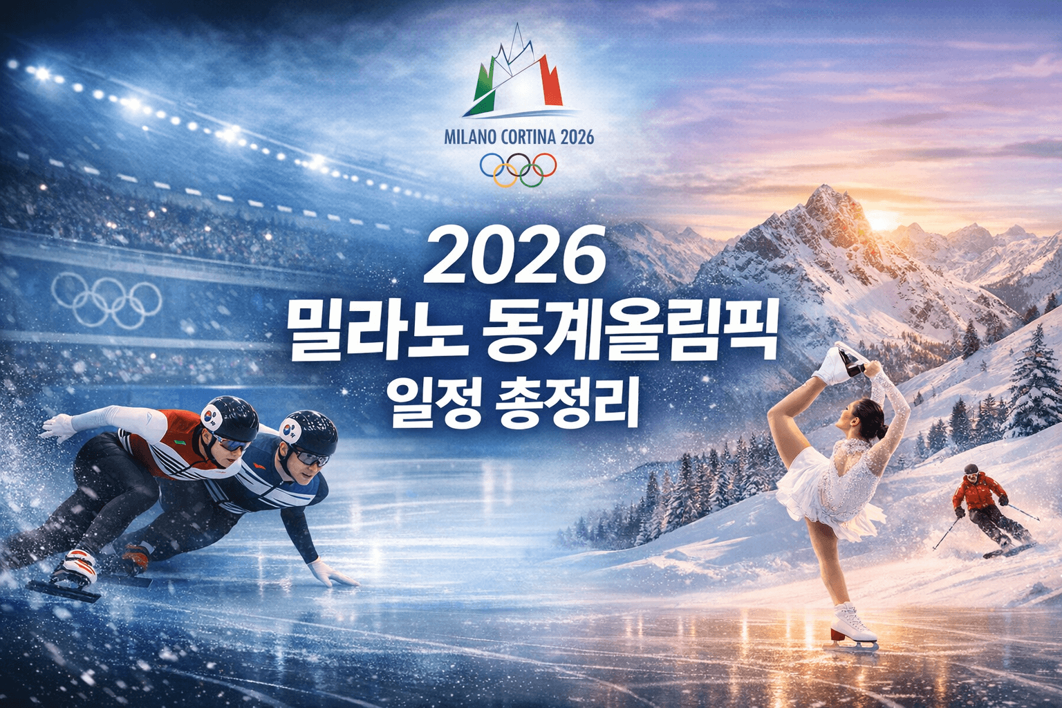 2026 밀라노 동계올림픽 일정&middot;중계 총정리