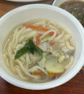 바지락칼국수