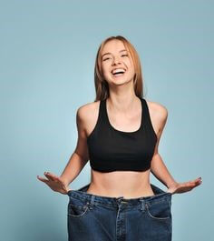 다이어트-하는-꿈-바지가-헐렁한-여자