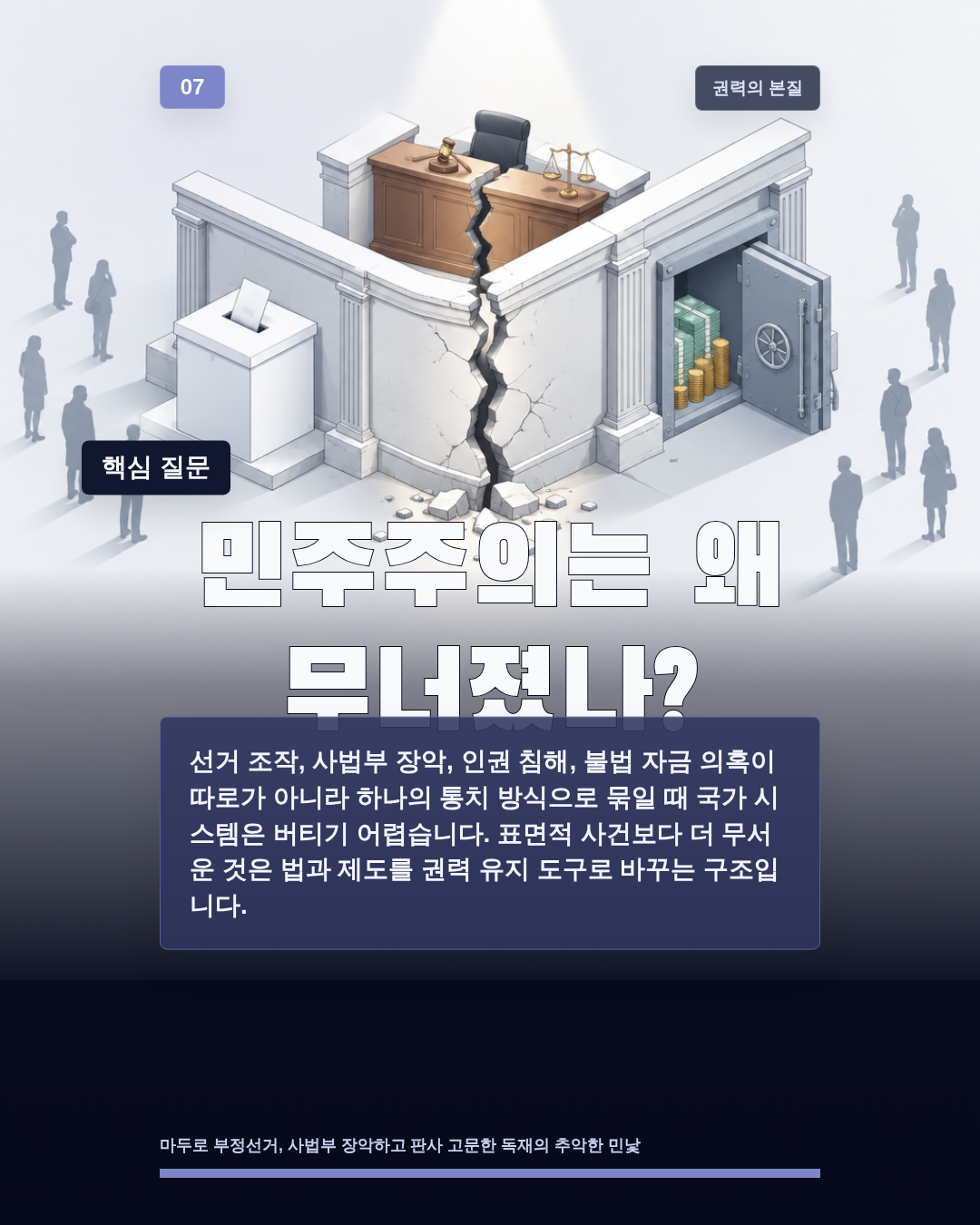 민주주의는 왜 무너졌나?