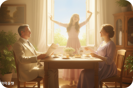 가족에게 찾아온 안도의 아침