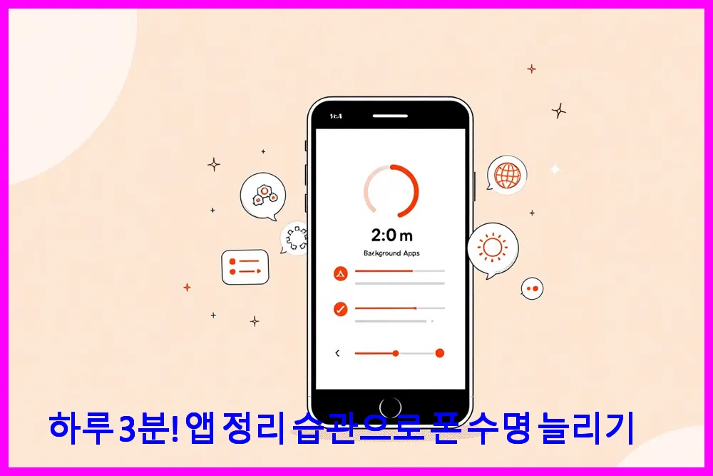 하루 3분! 앱 정리 습관으로 폰 수명 늘리기