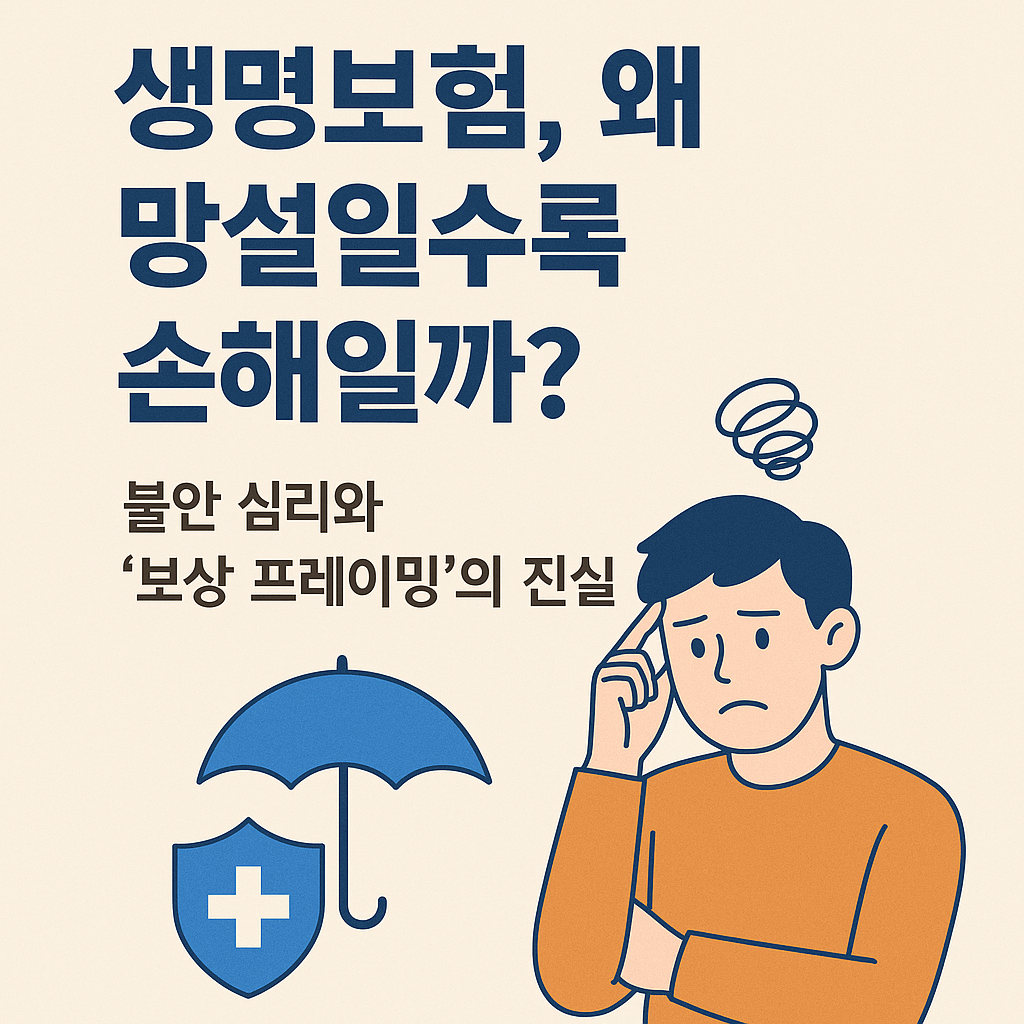 생명보험 불안심리, 보상프레이밍