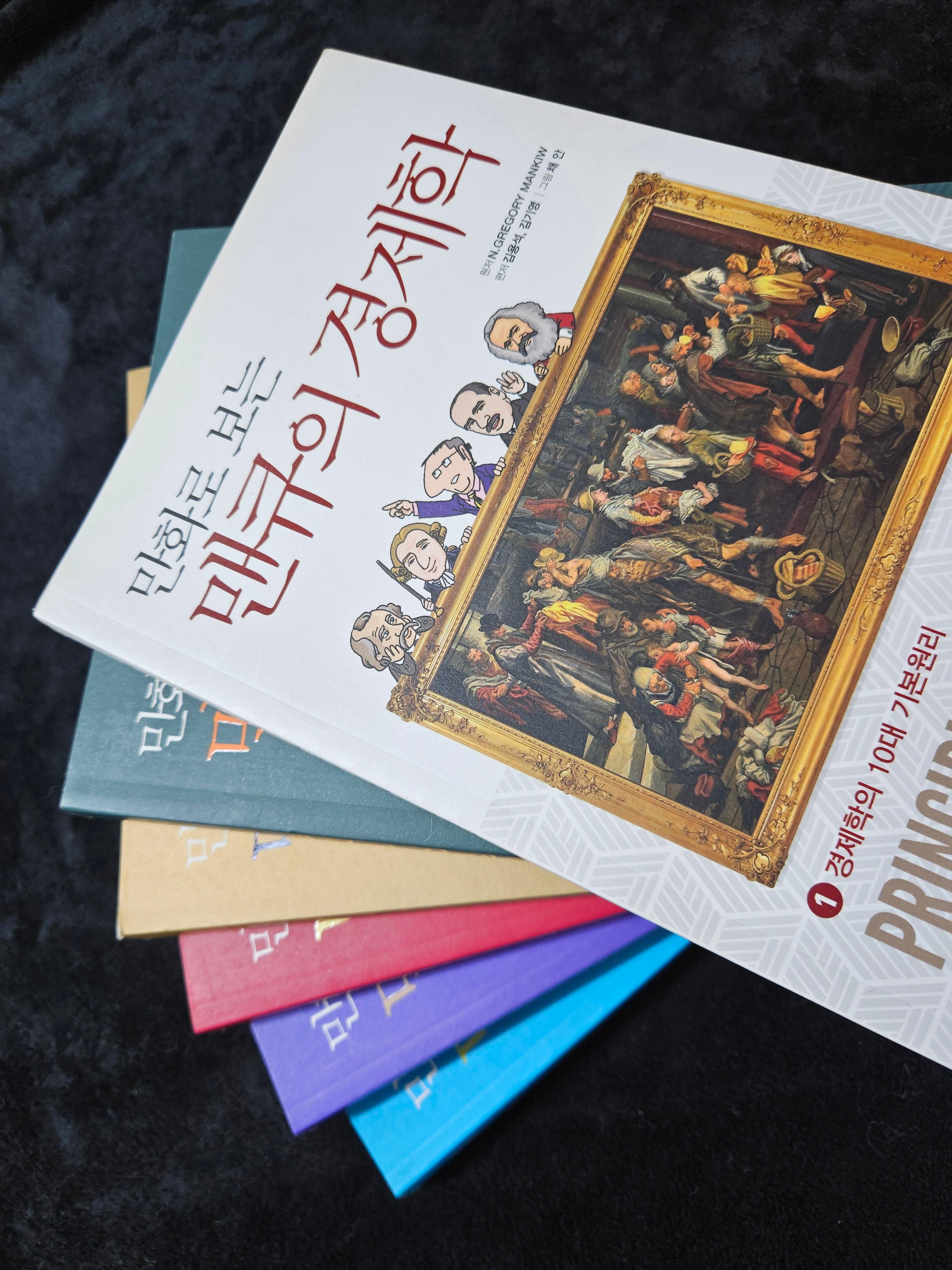 만화로 보는 맨큐의 경제학 책표지 사진