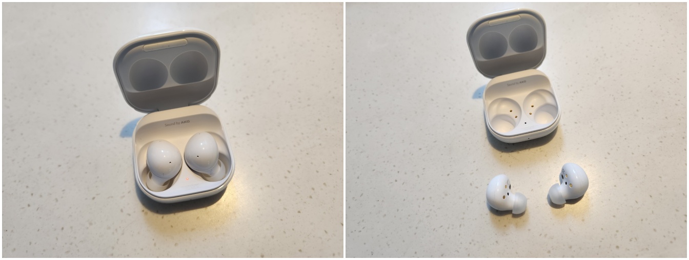 갤럭시 버즈2 이어폰 사진