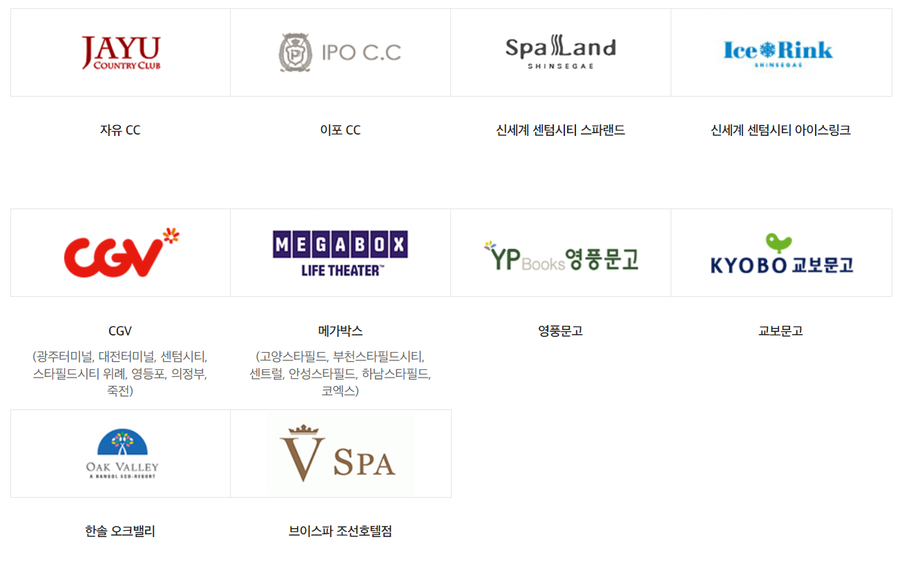 신세계-상품권-레저문화-사용처