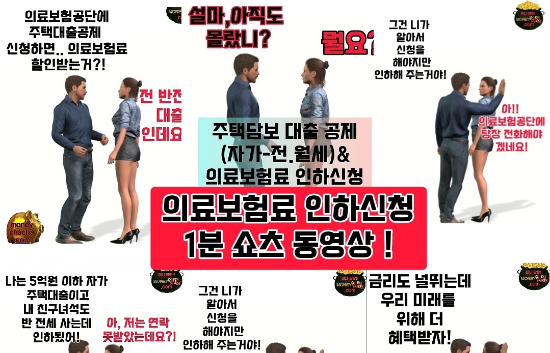 변동 금리 널뛰기: 주택 대출(자가-전.월세)공제와 건강보험료 인하