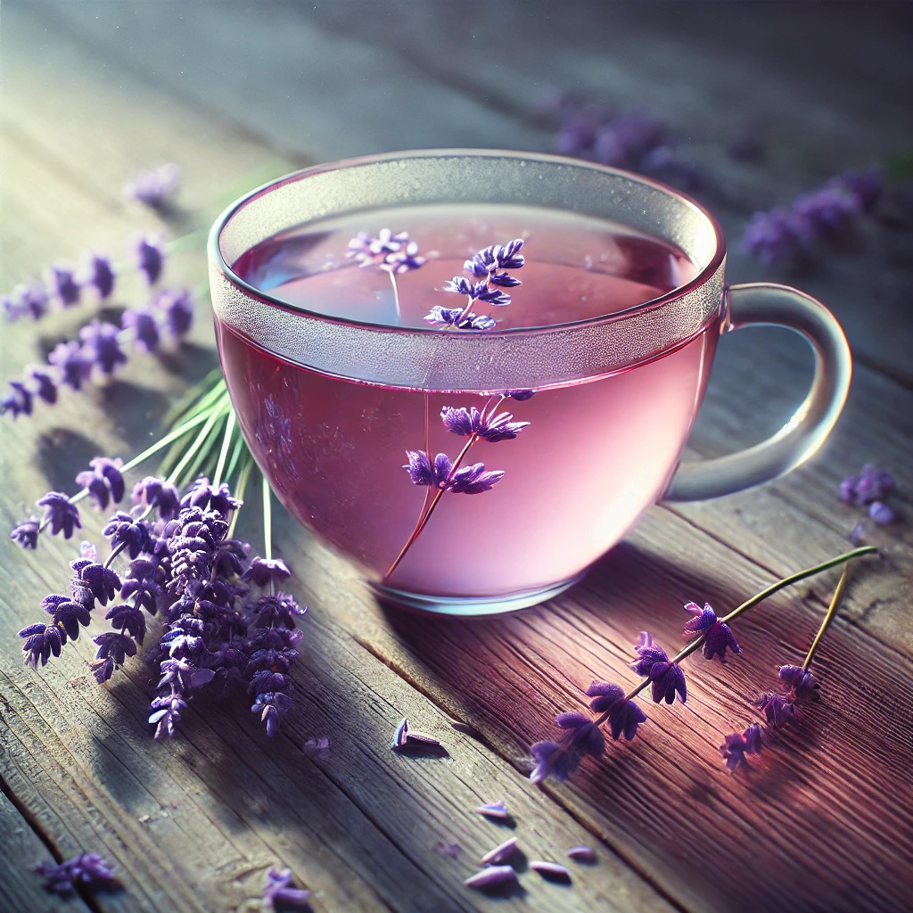 수면에 도움이 되는 라벤더 차