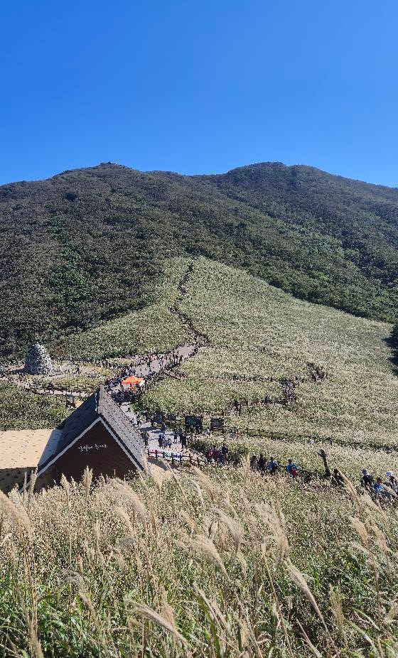 울산 간월산 억새평원