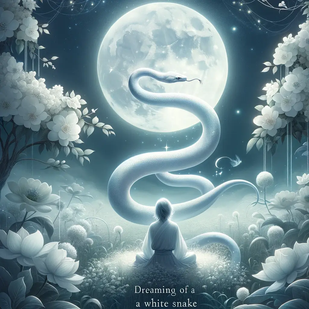 흰뱀 꿈 해몽