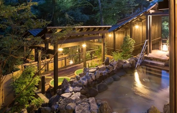 하코네 온천 사진