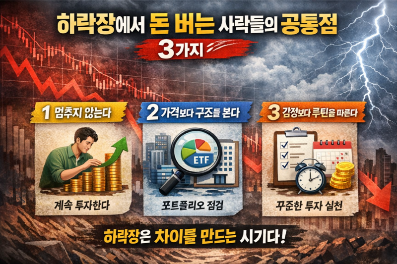 하락장의 투자에 대한 걱정