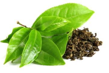  녹차 물로 발 씻기