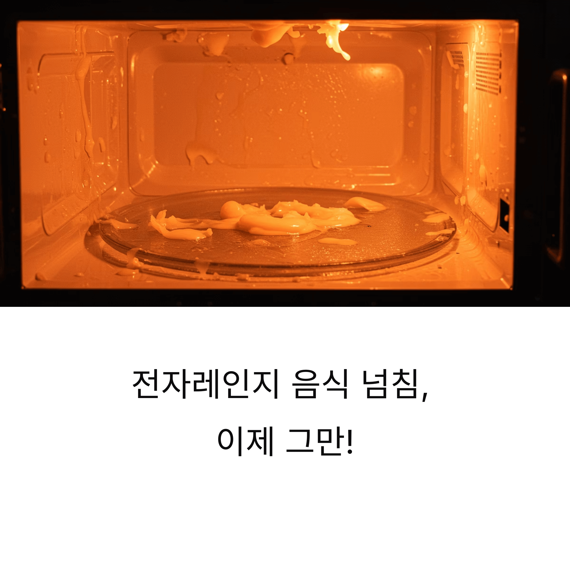 전자레인지 음식 넘침, 원인과 예방법 총정리