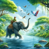 코끼를 타는 꿈