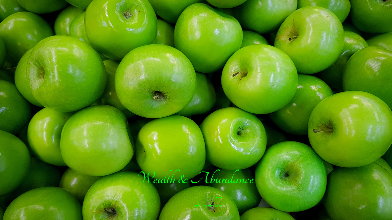 12 풋사과 한가득 C - Wealth and Abundance 돈들어오는배경화면