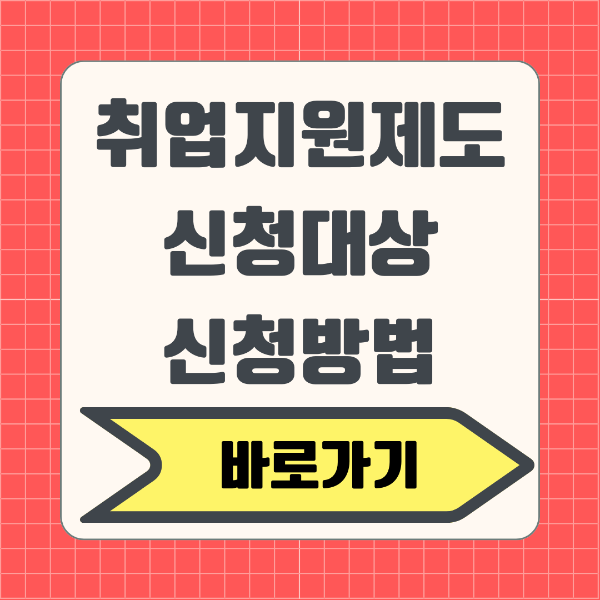 국민취업지원 지원대상, 신청방법