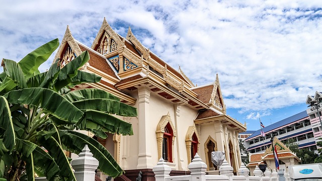 태국 전통 사원 건축 관련