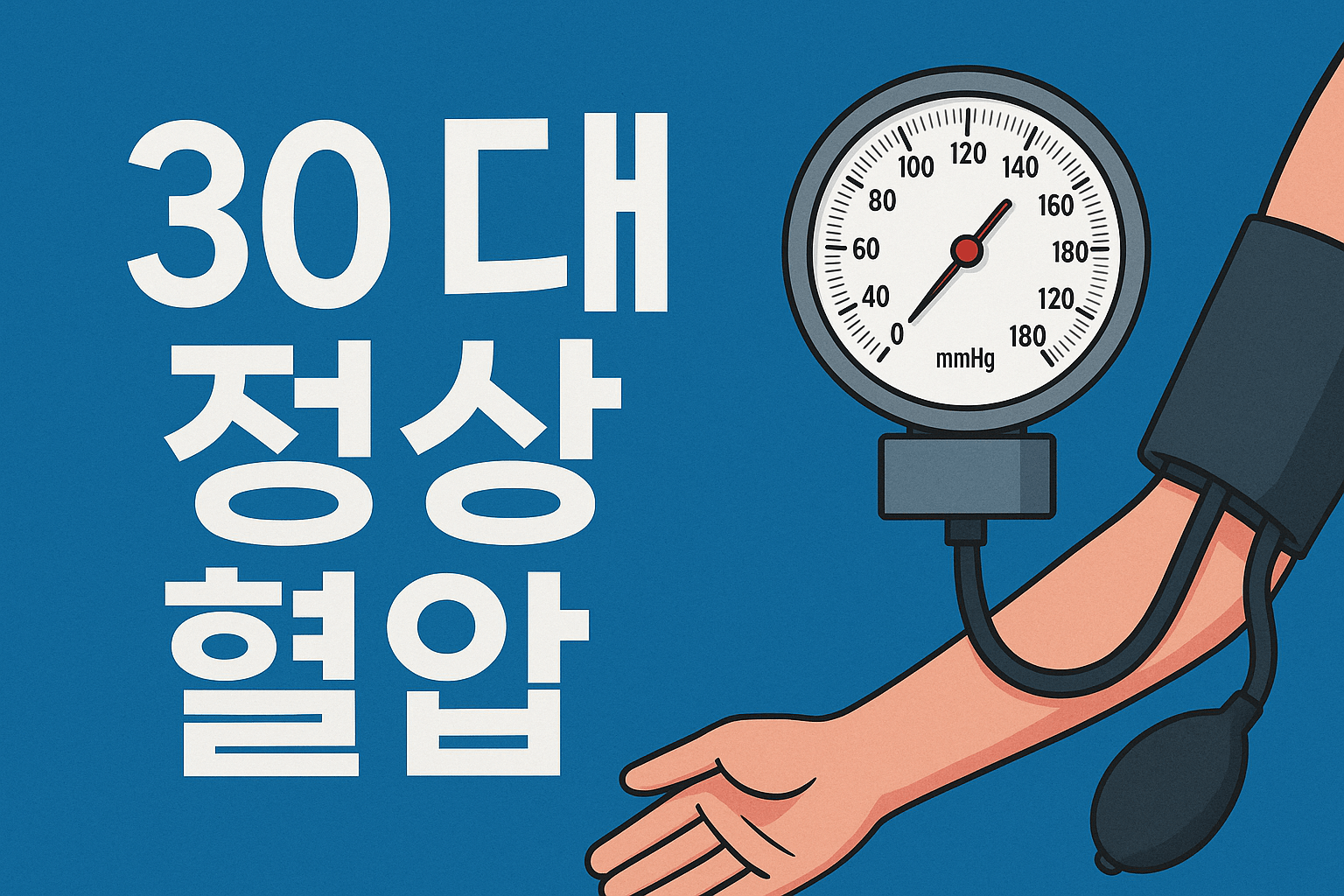 30대 정상 혈압 - 사진