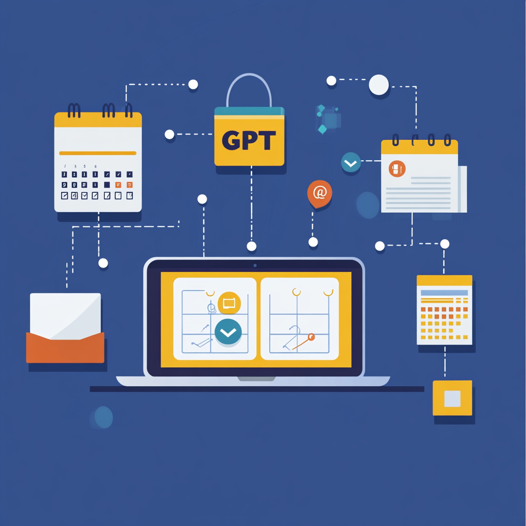 Thumbnail showing the concept of building a blog in 3 days using GPTs