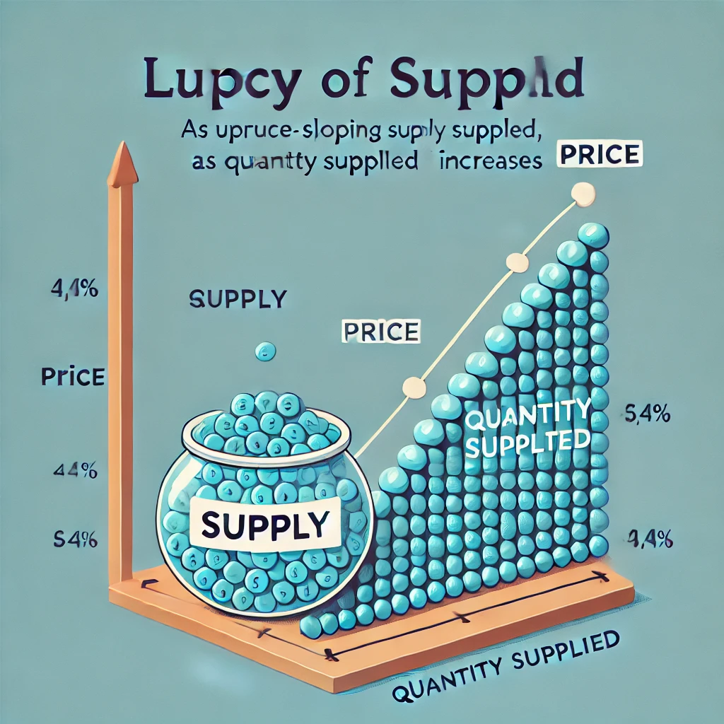 공급법칙 그래프