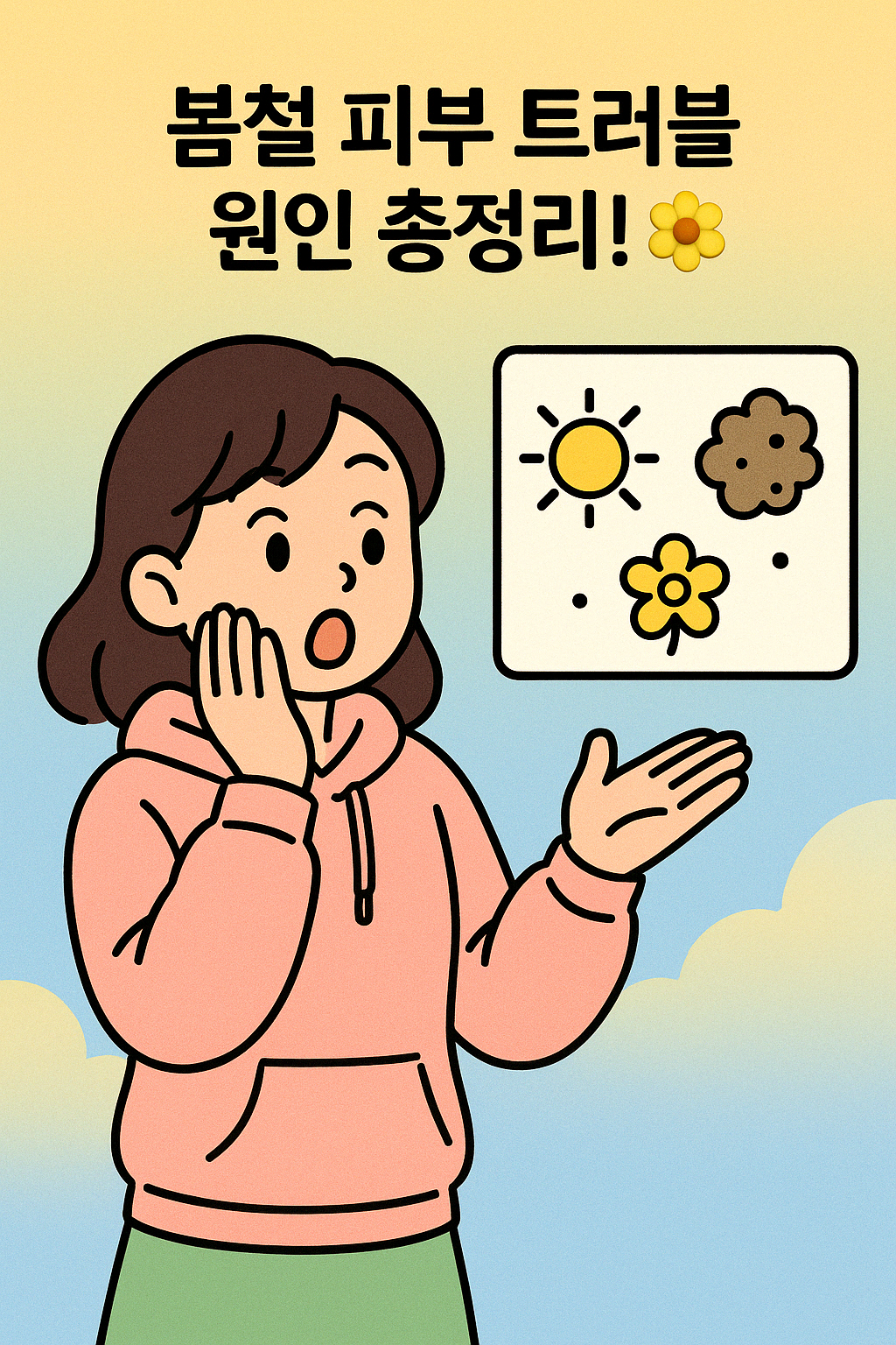 봄철 피부 관리법 10가지 : 당기는 피부 완전 정복하기