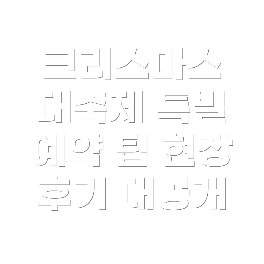 더현대 서울 크리스마스 대극장