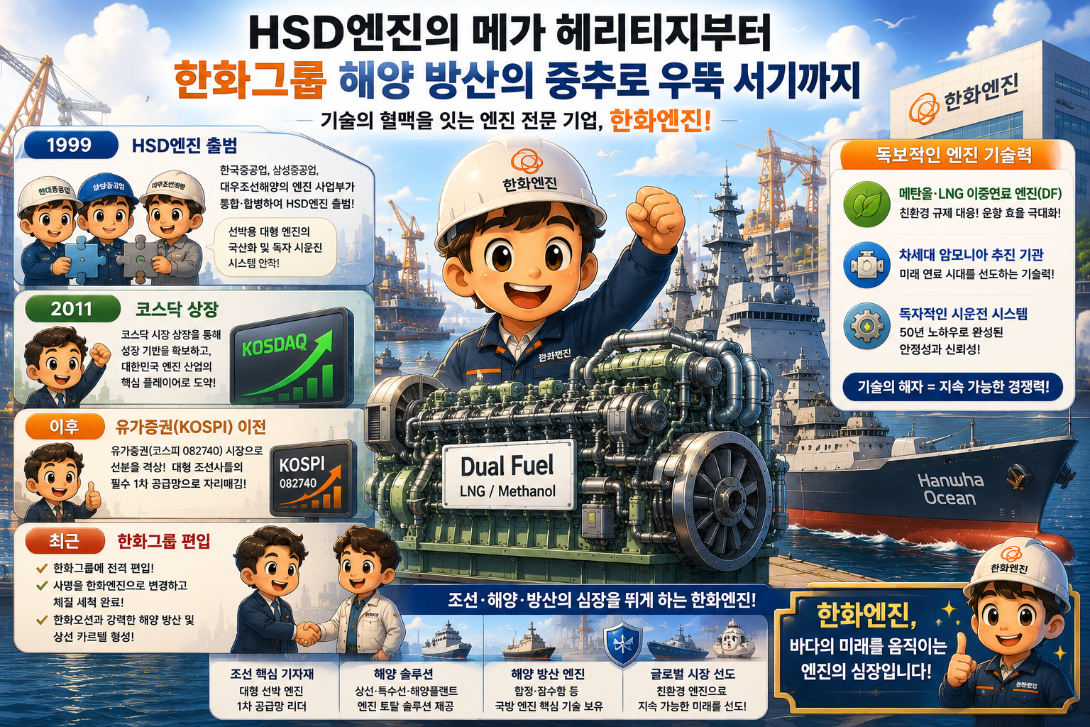 한화엔진 해양 산업의 미래