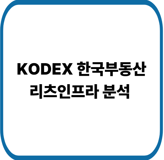 KODEX 한국부동산리츠인프라 월 배당 ETF
