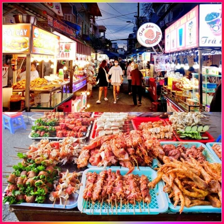 호치민 야시장