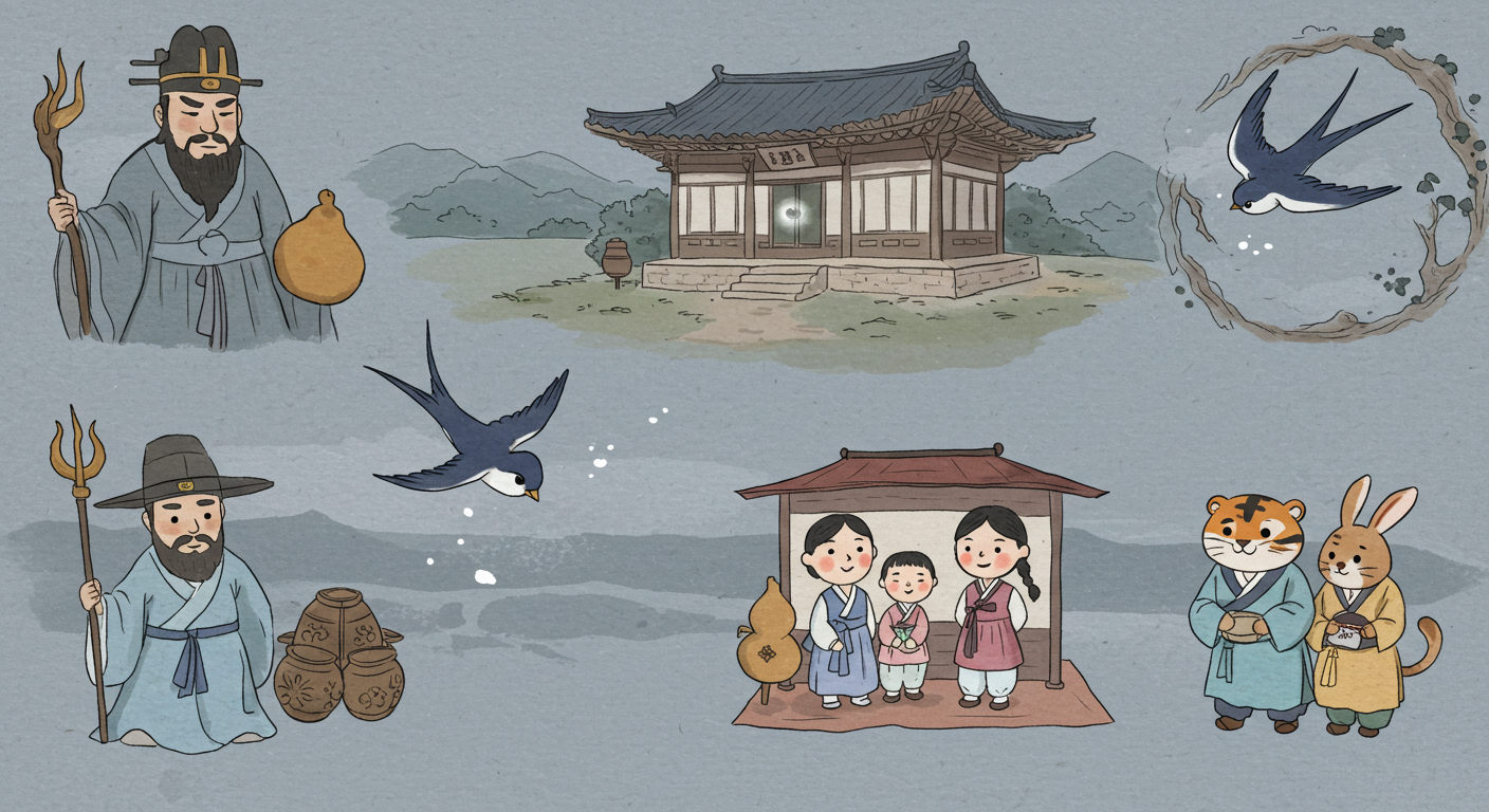 전래동화 종류 총정리: 신화, 전설, 민담, 우화까지