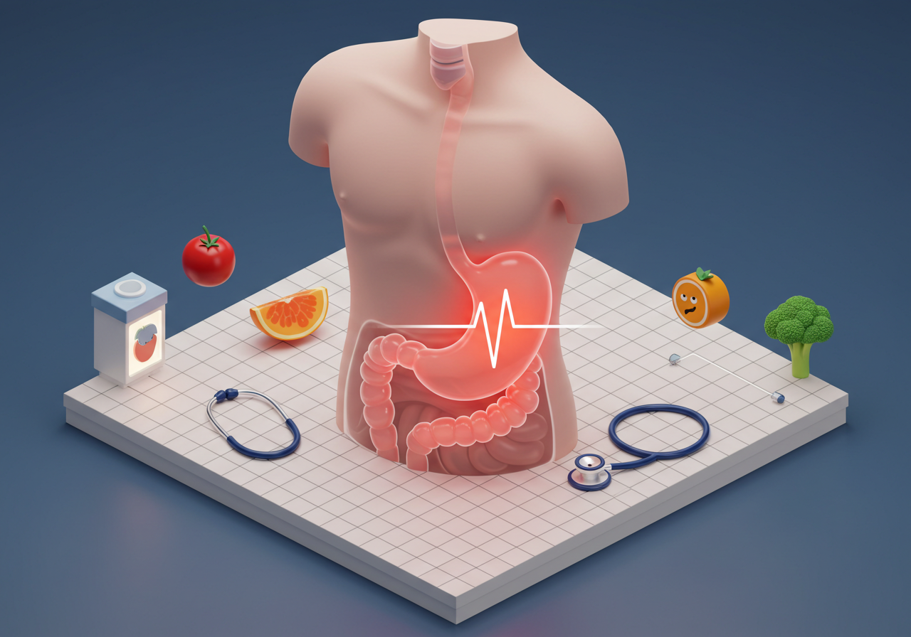 명치 콕콕 쑤시고 답답하다면?